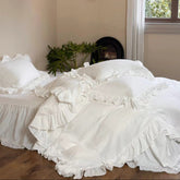 Liliane Elegant Ruffle Double Gauze Bedding Set - French Simple